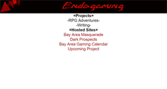 Desktop Screenshot of endogaming.net
