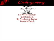Tablet Screenshot of endogaming.net